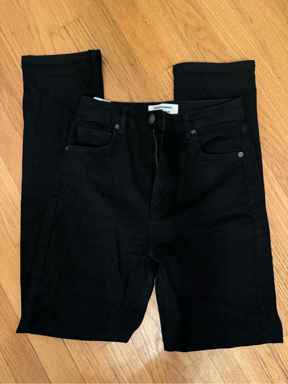 Reformation Black Jeans
